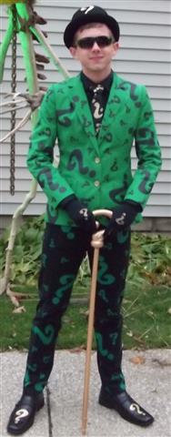 Noah as Riddler