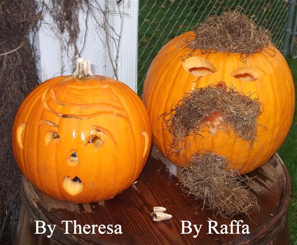 Theresa Raffa carvings